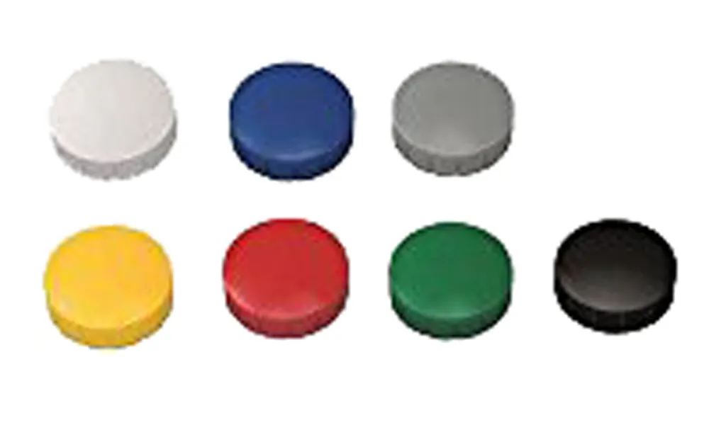 MAUL Haftmagnet MAULsolid Haftkraft: 0,6 kg farbig 10 Magnete